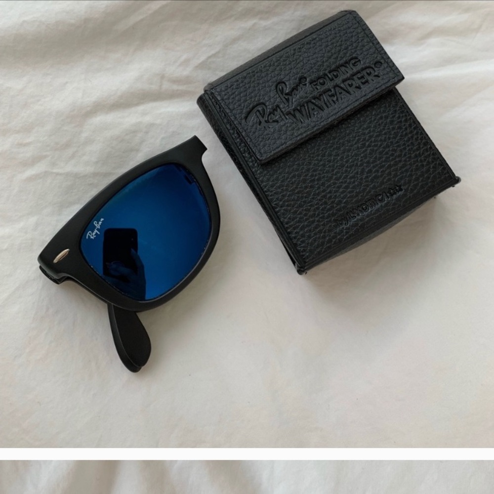 Ray Ban Folding Wayfarers. Reserved for Brenda.